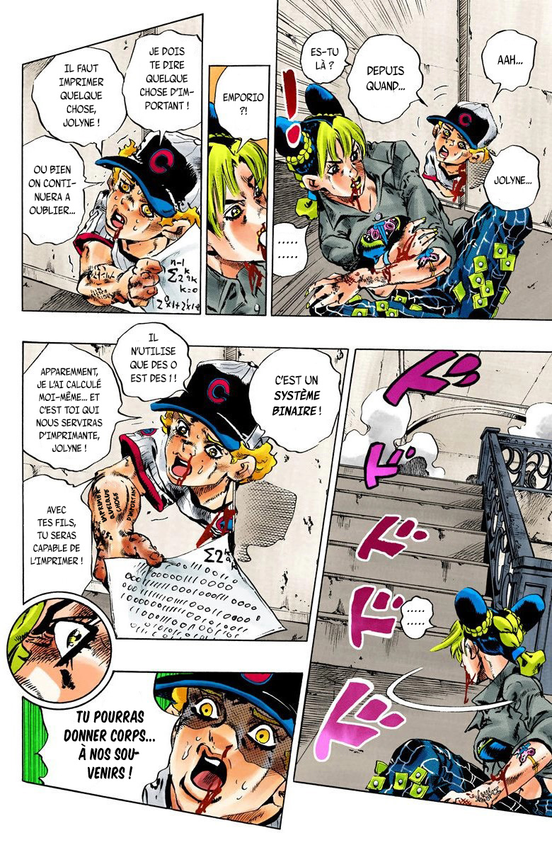 Read JoJo_s Bizarre Adventure Part 6 Stone Ocean Official Colored FR Manga Online