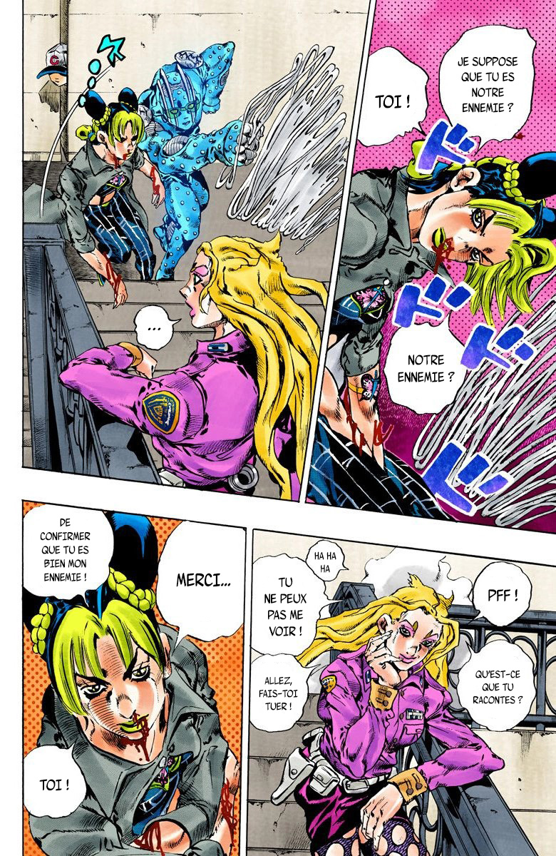 Read JoJo_s Bizarre Adventure Part 6 Stone Ocean Official Colored FR Manga Online