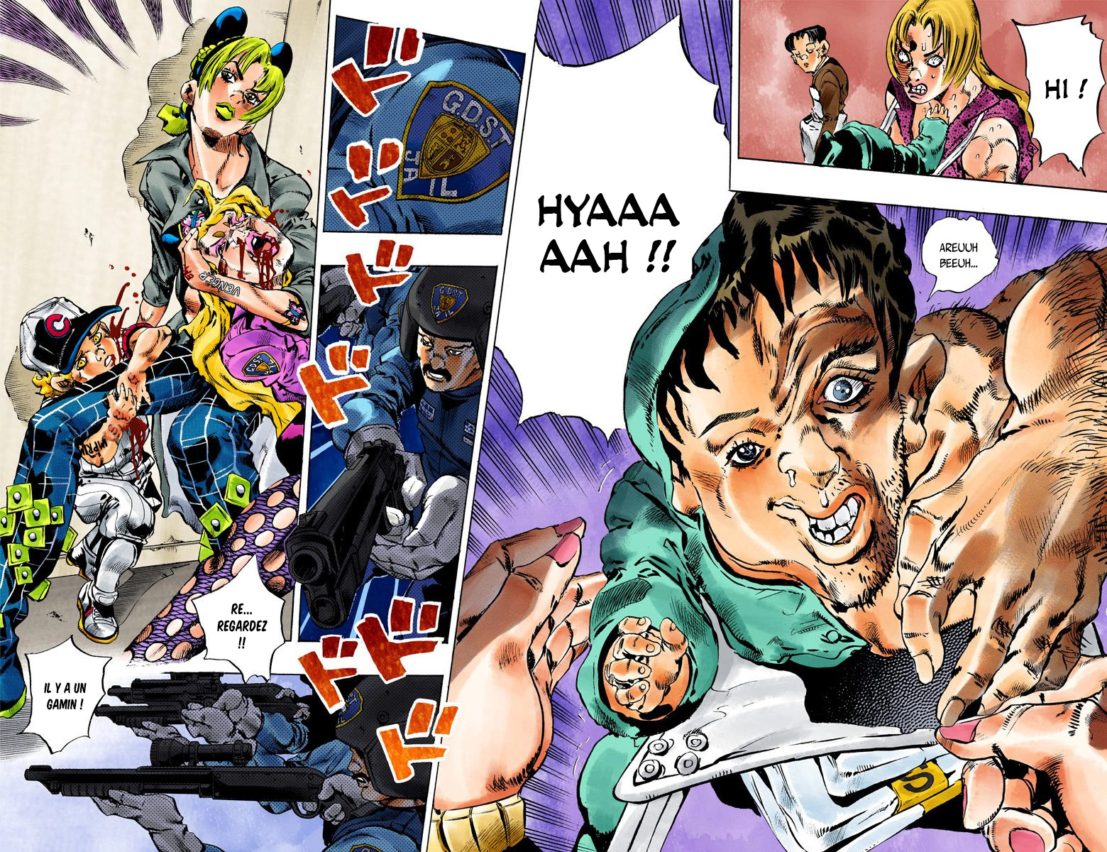 Read JoJo_s Bizarre Adventure Part 6 Stone Ocean Official Colored FR Manga Online