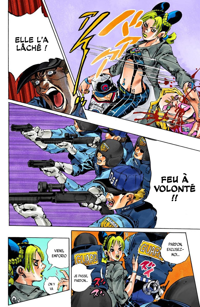 Read JoJo_s Bizarre Adventure Part 6 Stone Ocean Official Colored FR Manga Online