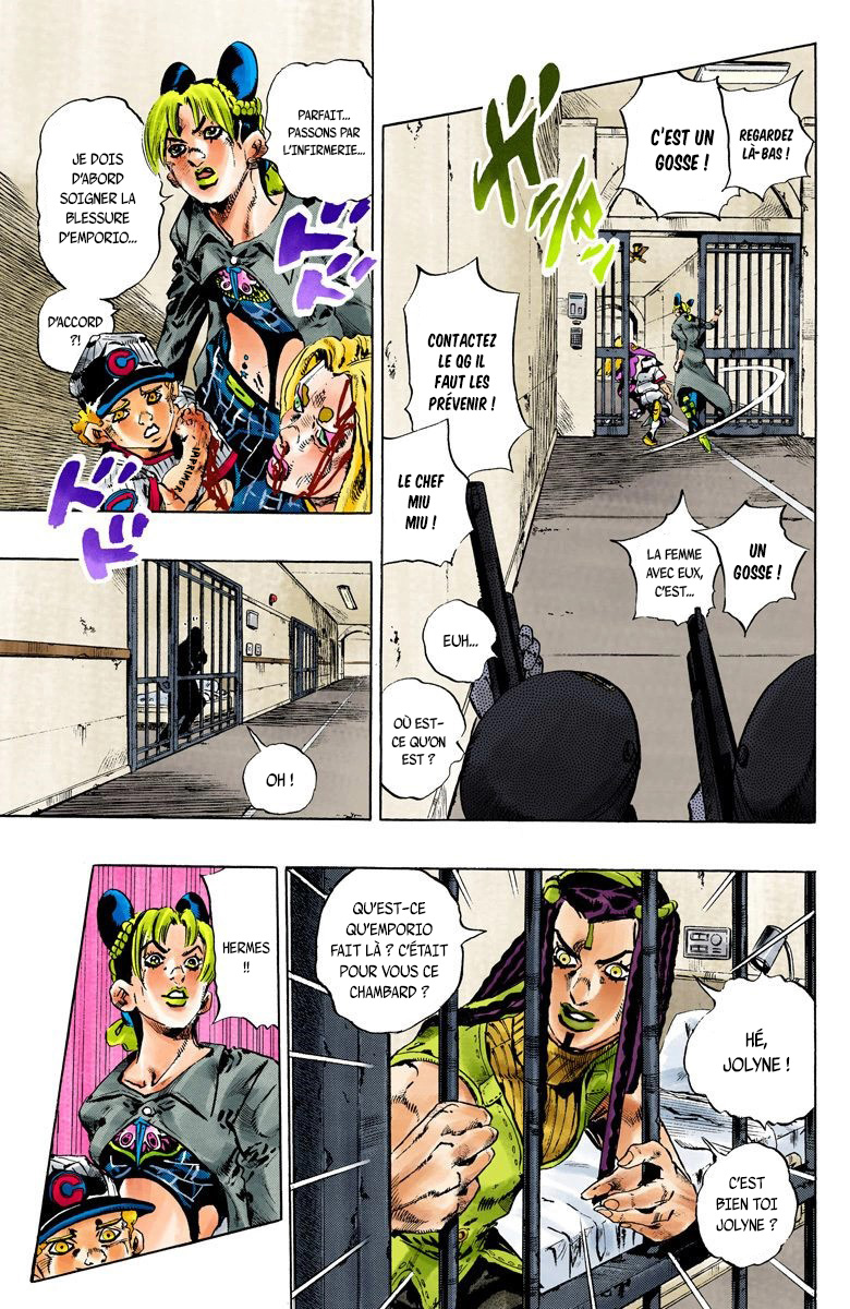 Read JoJo_s Bizarre Adventure Part 6 Stone Ocean Official Colored FR Manga Online