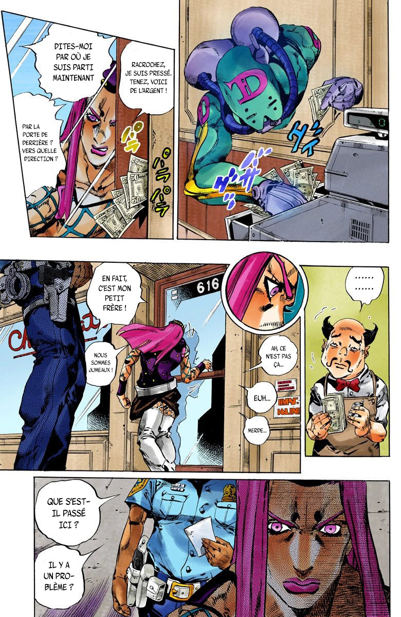 Read JoJo_s Bizarre Adventure Part 6 Stone Ocean Official Colored FR Manga Online