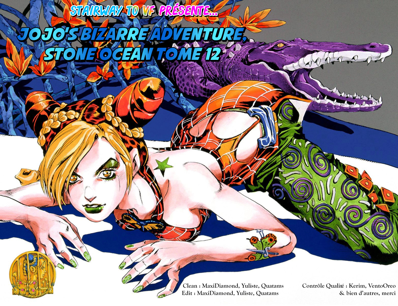 Read JoJo_s Bizarre Adventure Part 6 Stone Ocean Official Colored FR Manga Online