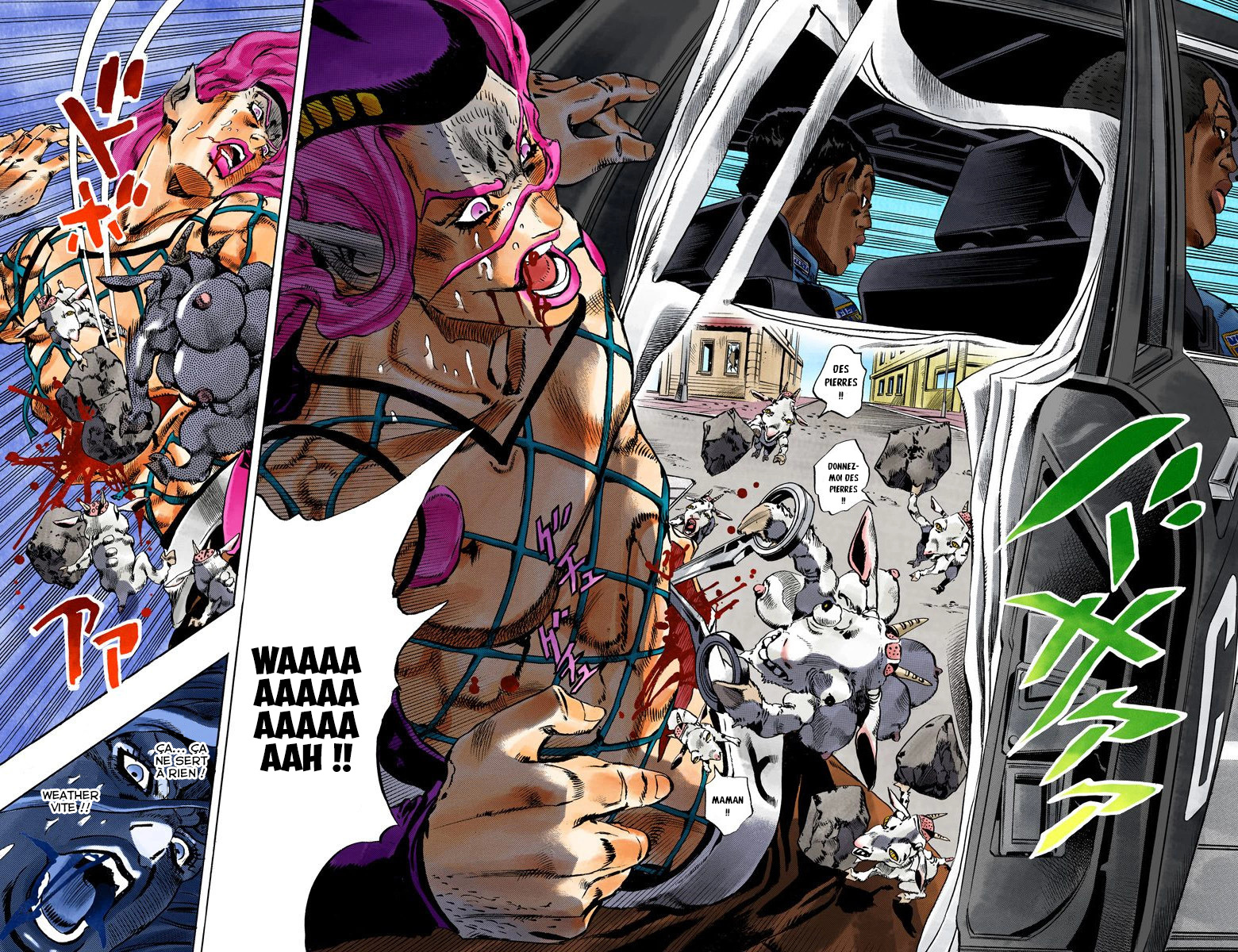 Read JoJo_s Bizarre Adventure Part 6 Stone Ocean Official Colored FR Manga Online