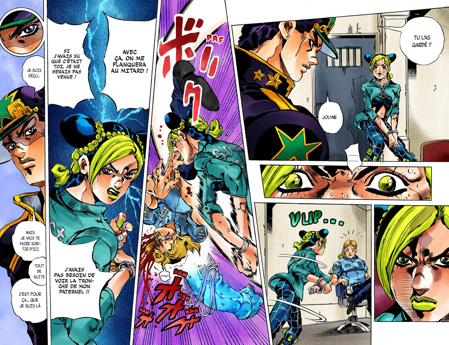Read JoJo_s Bizarre Adventure Part 6 Stone Ocean Official Colored FR Manga Online