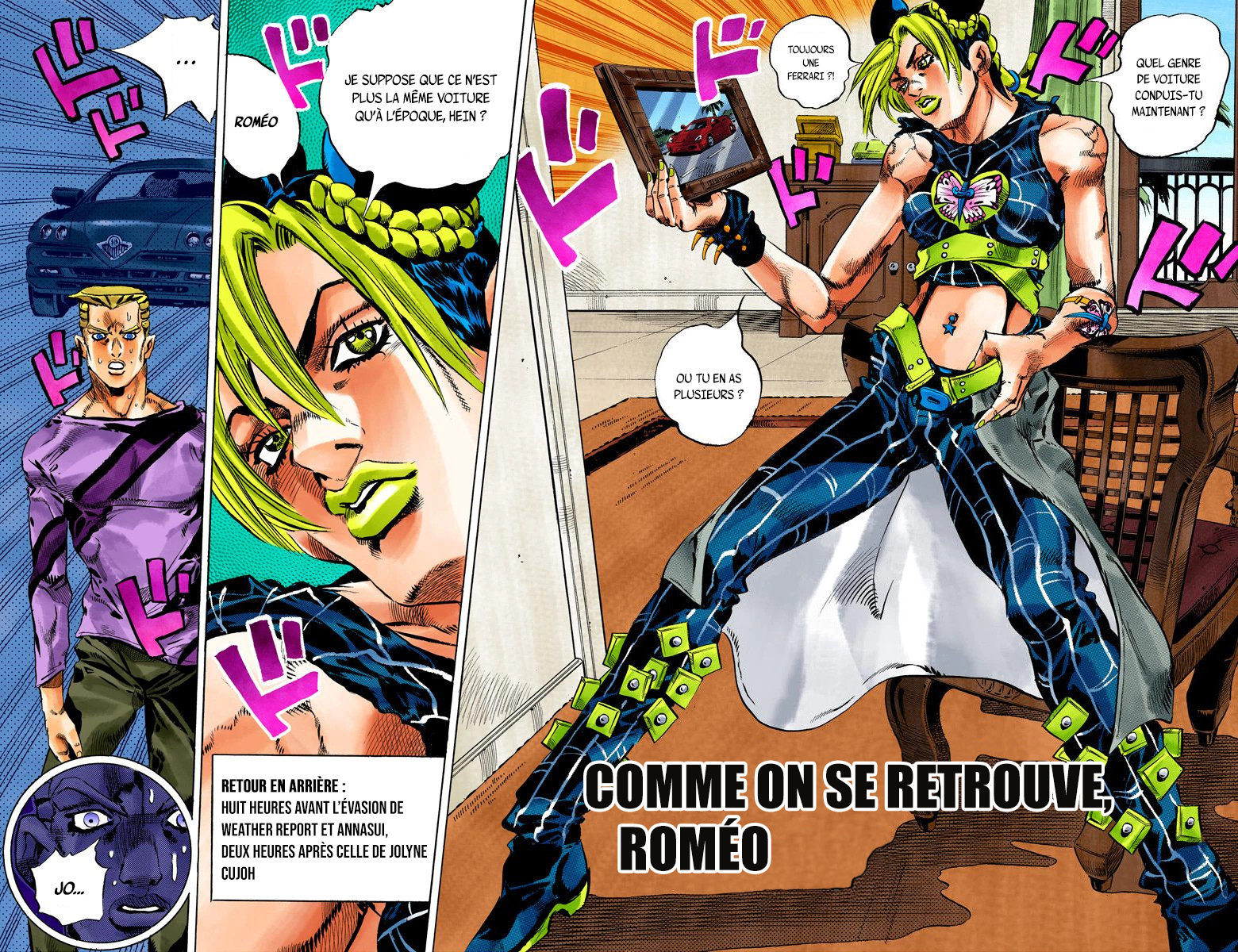 Read JoJo_s Bizarre Adventure Part 6 Stone Ocean Official Colored FR Manga Online