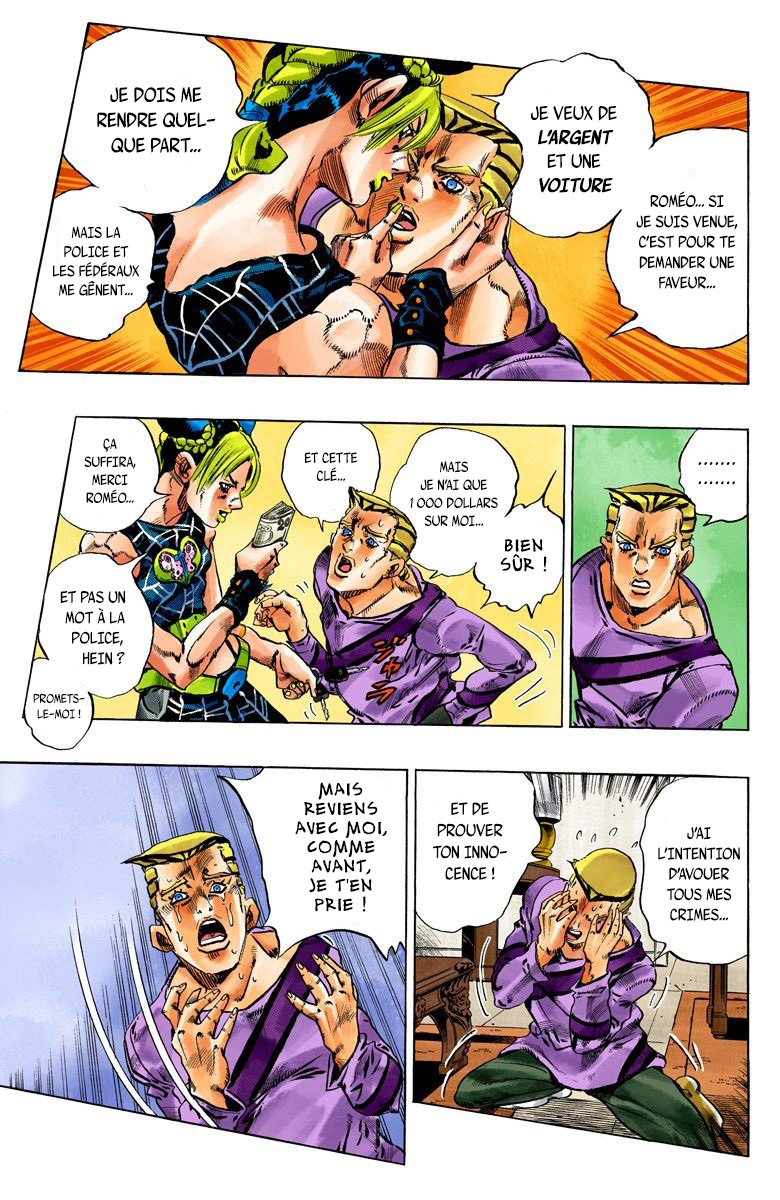 Read JoJo_s Bizarre Adventure Part 6 Stone Ocean Official Colored FR Manga Online