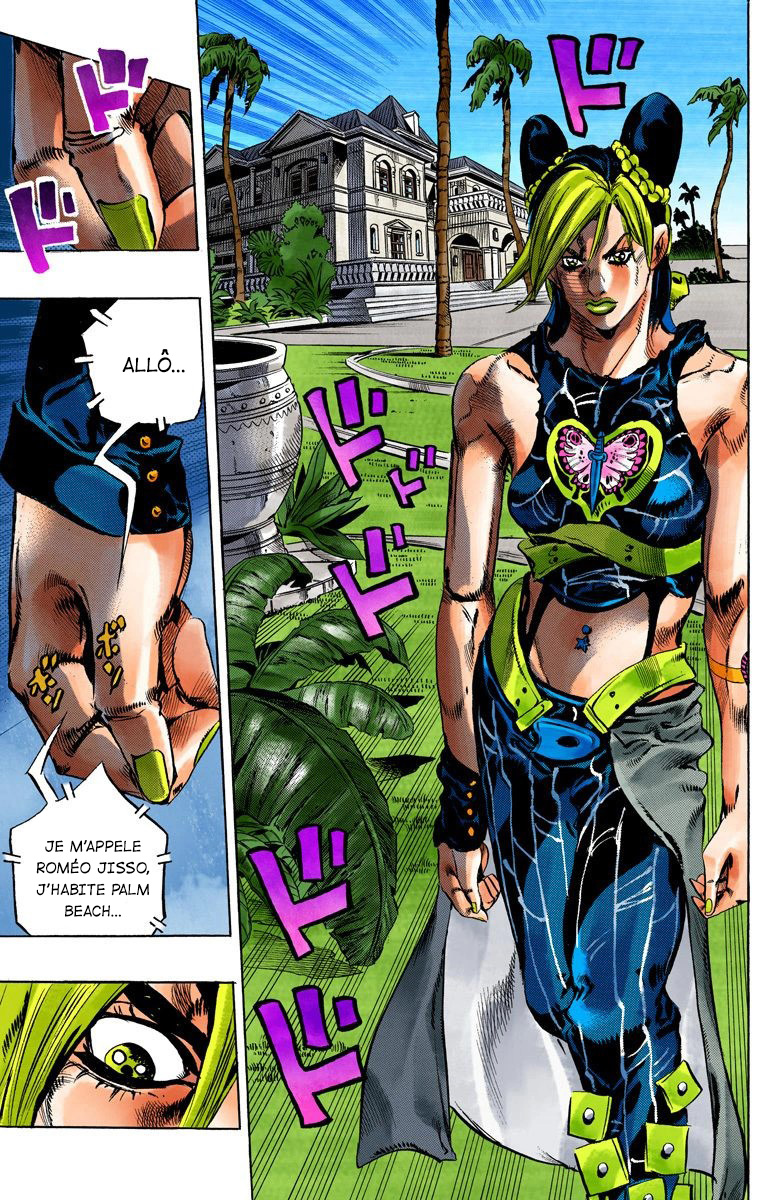 Read JoJo_s Bizarre Adventure Part 6 Stone Ocean Official Colored FR Manga Online
