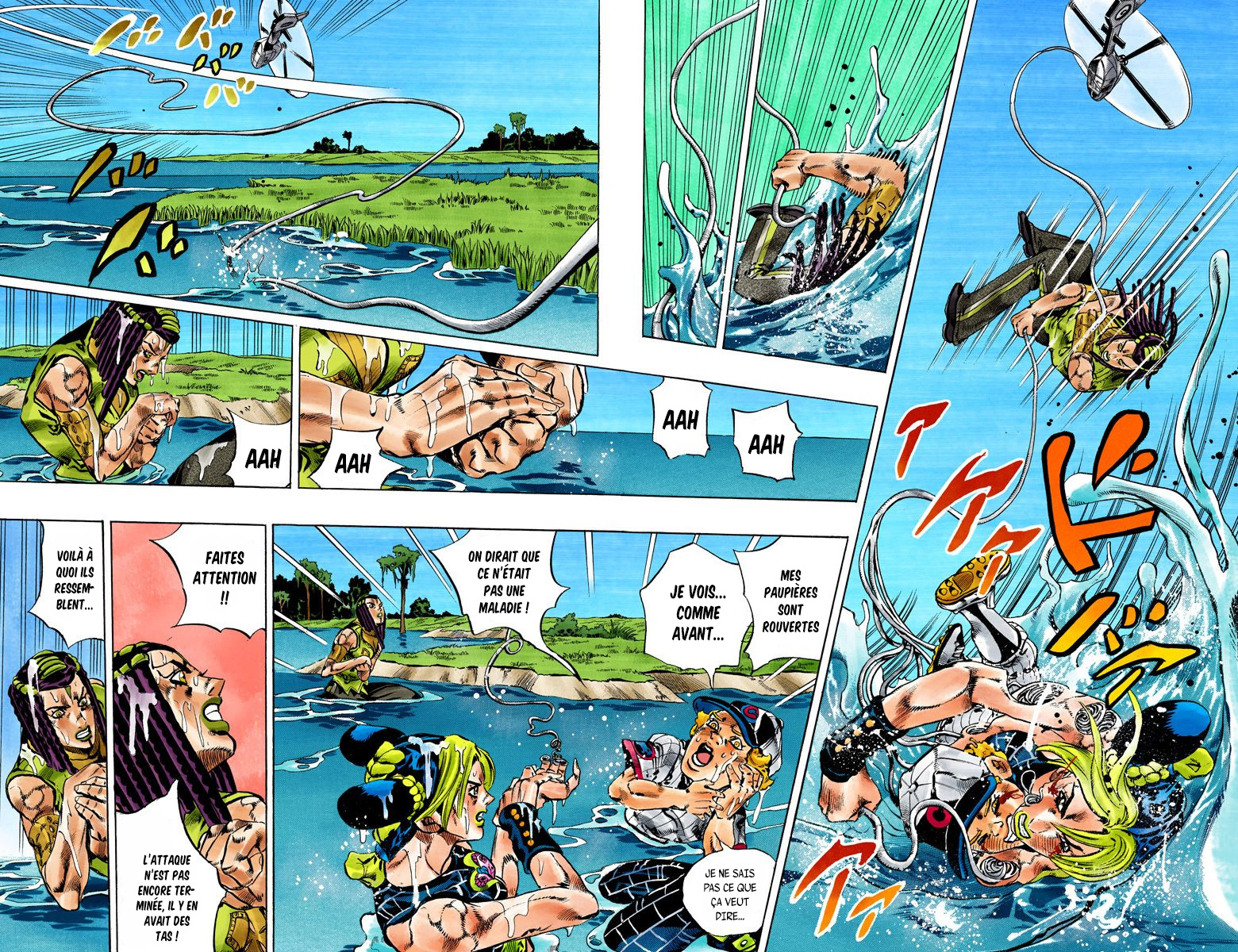 Read JoJo_s Bizarre Adventure Part 6 Stone Ocean Official Colored FR Manga Online