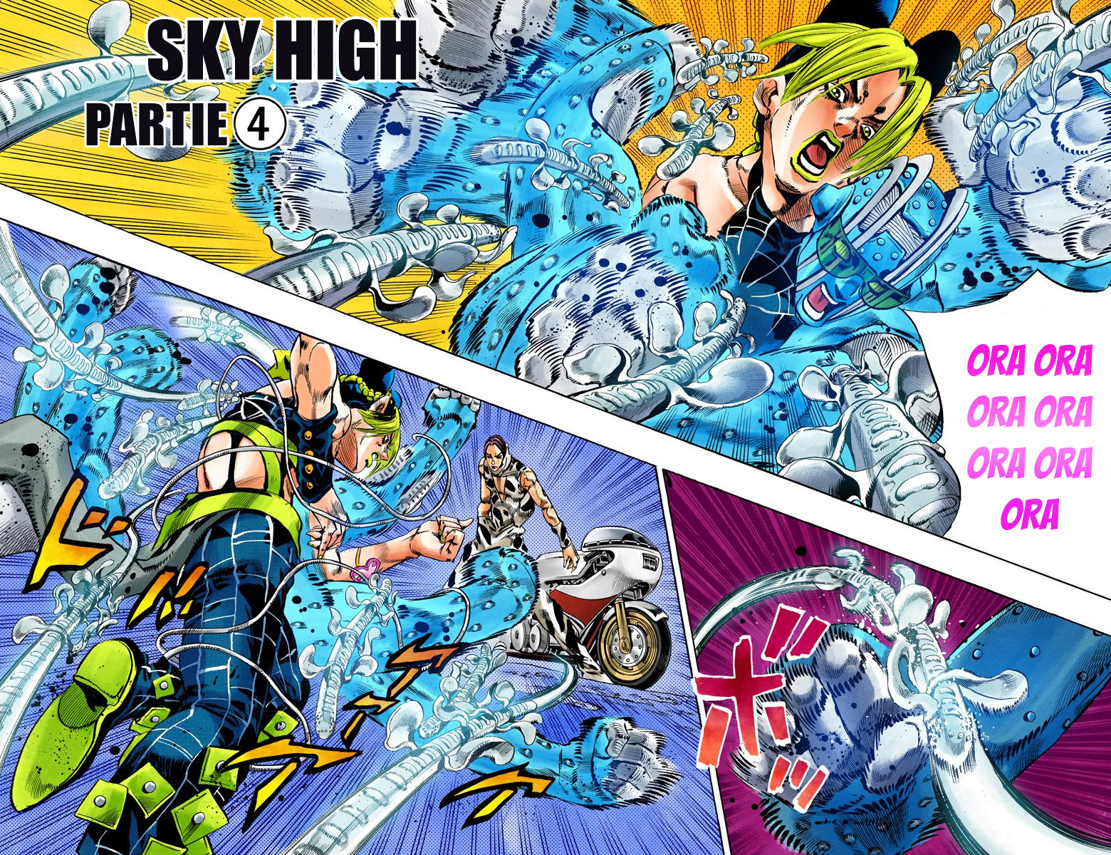 Read JoJo_s Bizarre Adventure Part 6 Stone Ocean Official Colored FR Manga Online
