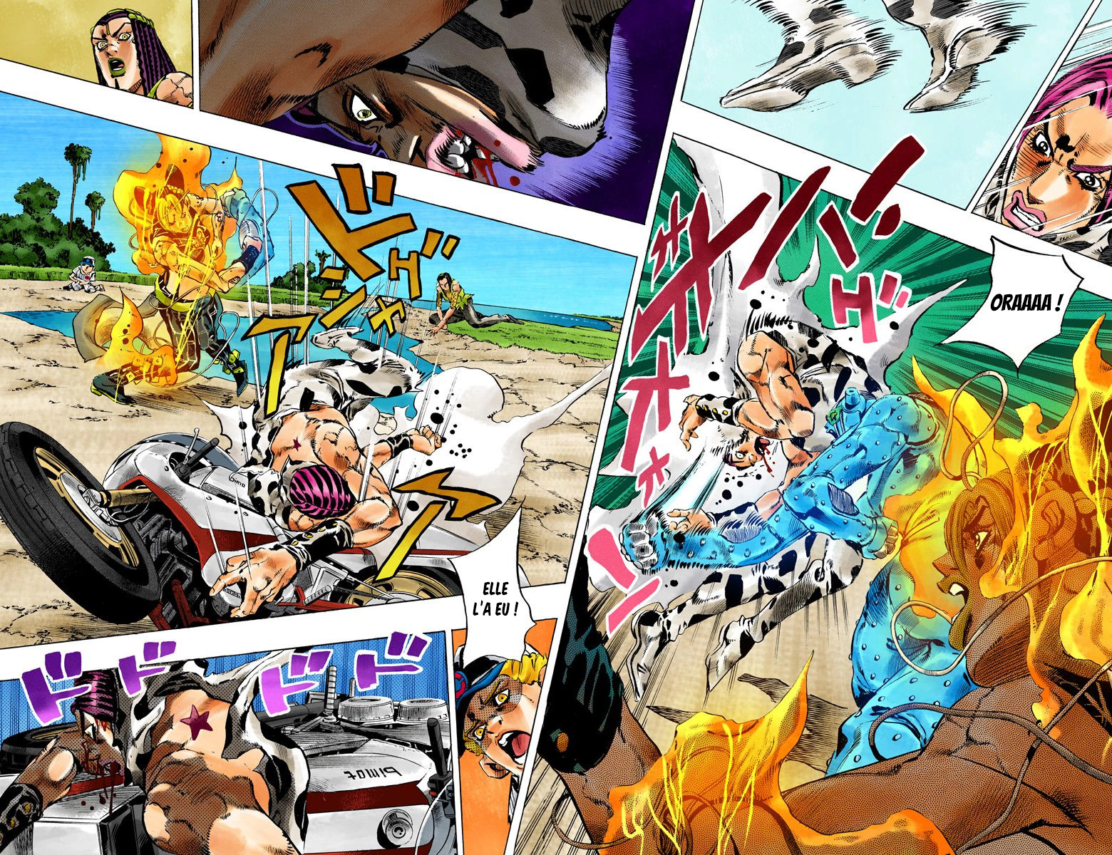 Read JoJo_s Bizarre Adventure Part 6 Stone Ocean Official Colored FR Manga Online