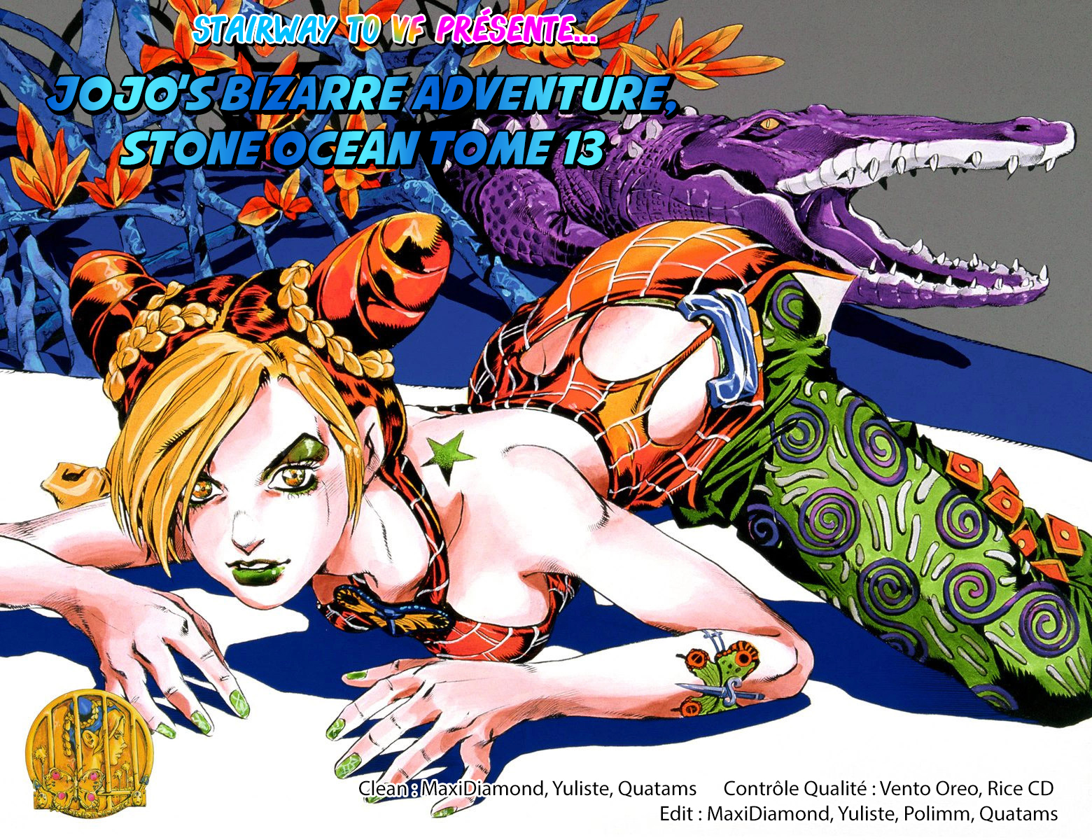 Read JoJo_s Bizarre Adventure Part 6 Stone Ocean Official Colored FR Manga Online
