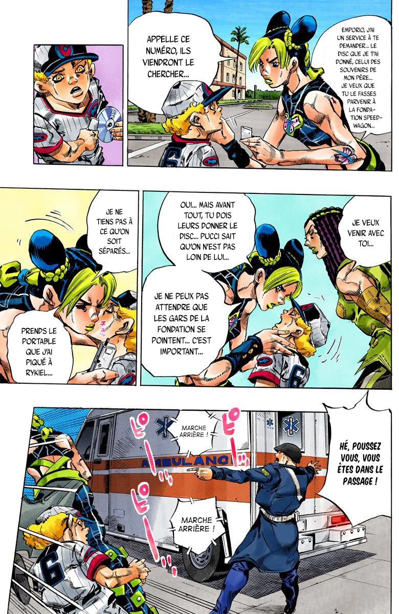 Read JoJo_s Bizarre Adventure Part 6 Stone Ocean Official Colored FR Manga Online