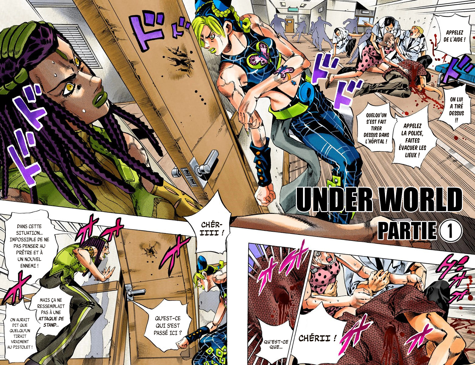 Read JoJo_s Bizarre Adventure Part 6 Stone Ocean Official Colored FR Manga Online