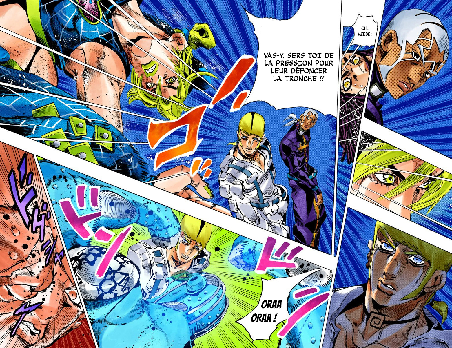Read JoJo_s Bizarre Adventure Part 6 Stone Ocean Official Colored FR Manga Online