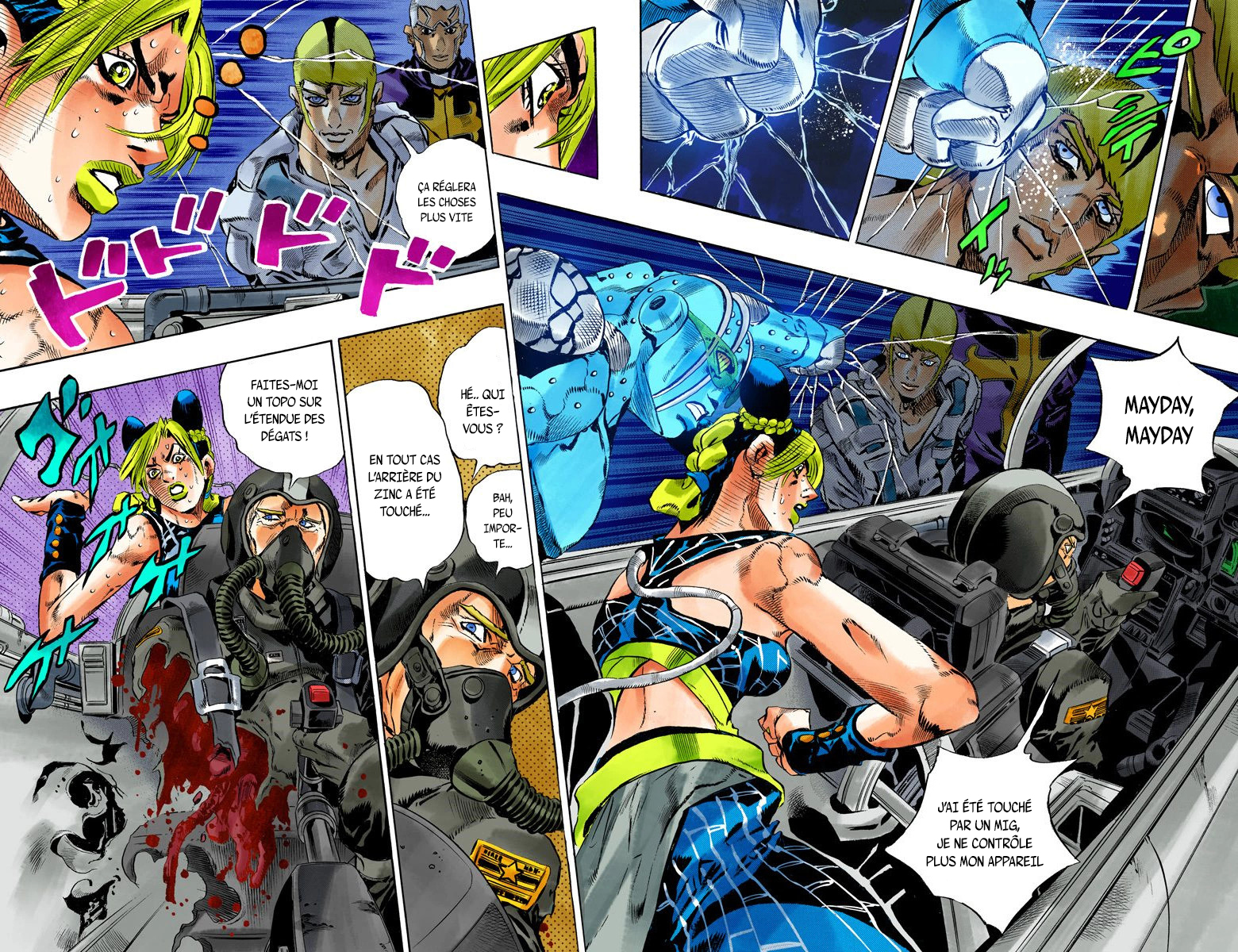 Read JoJo_s Bizarre Adventure Part 6 Stone Ocean Official Colored FR Manga Online