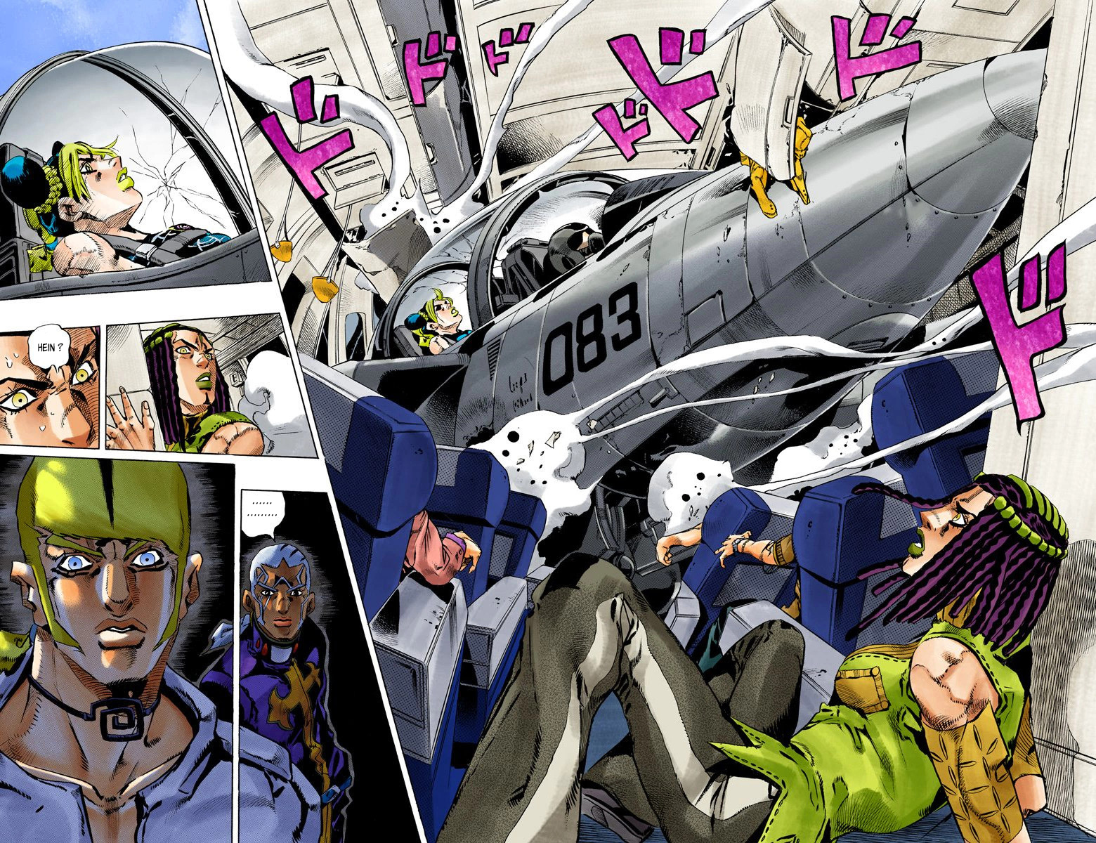 Read JoJo_s Bizarre Adventure Part 6 Stone Ocean Official Colored FR Manga Online