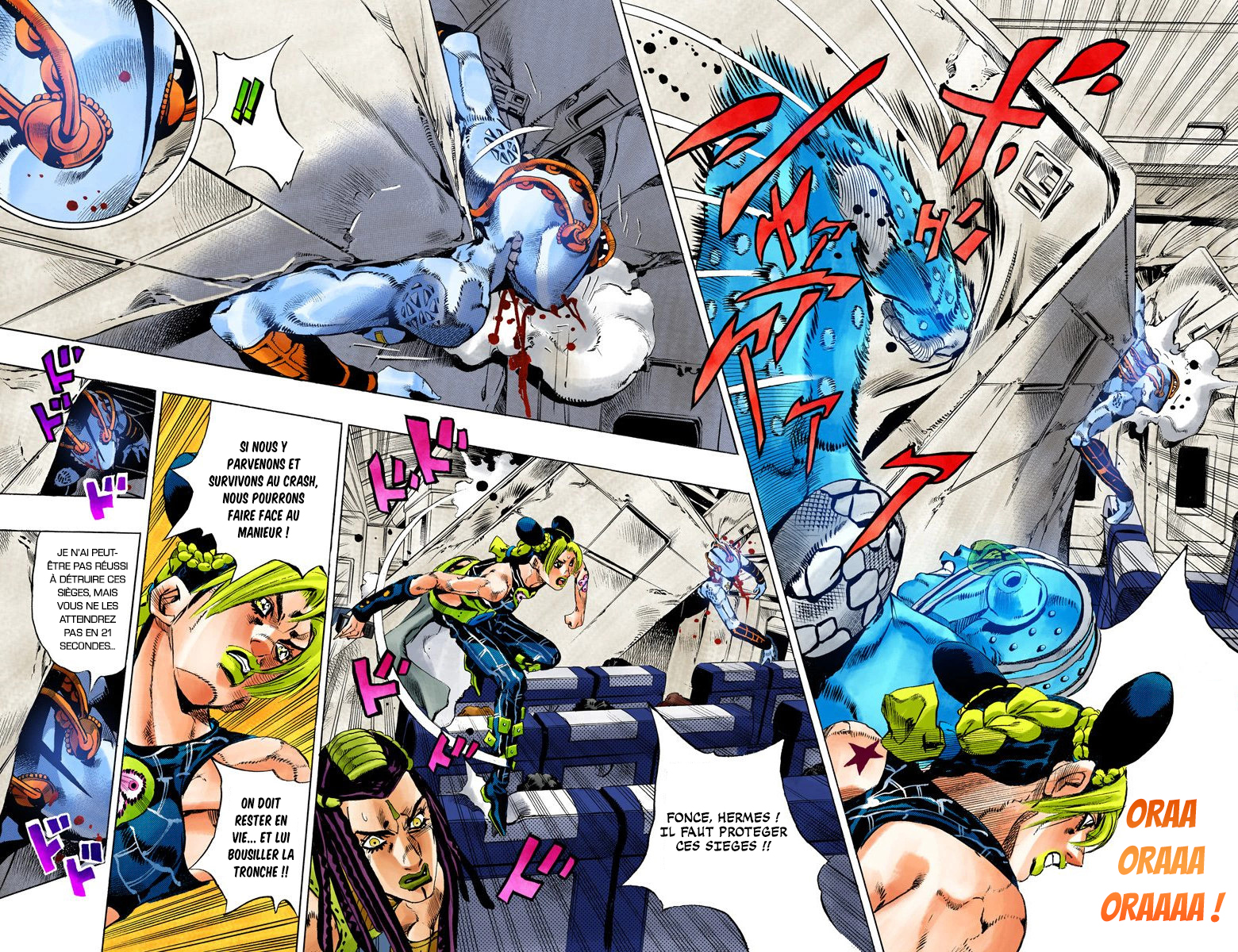 Read JoJo_s Bizarre Adventure Part 6 Stone Ocean Official Colored FR Manga Online