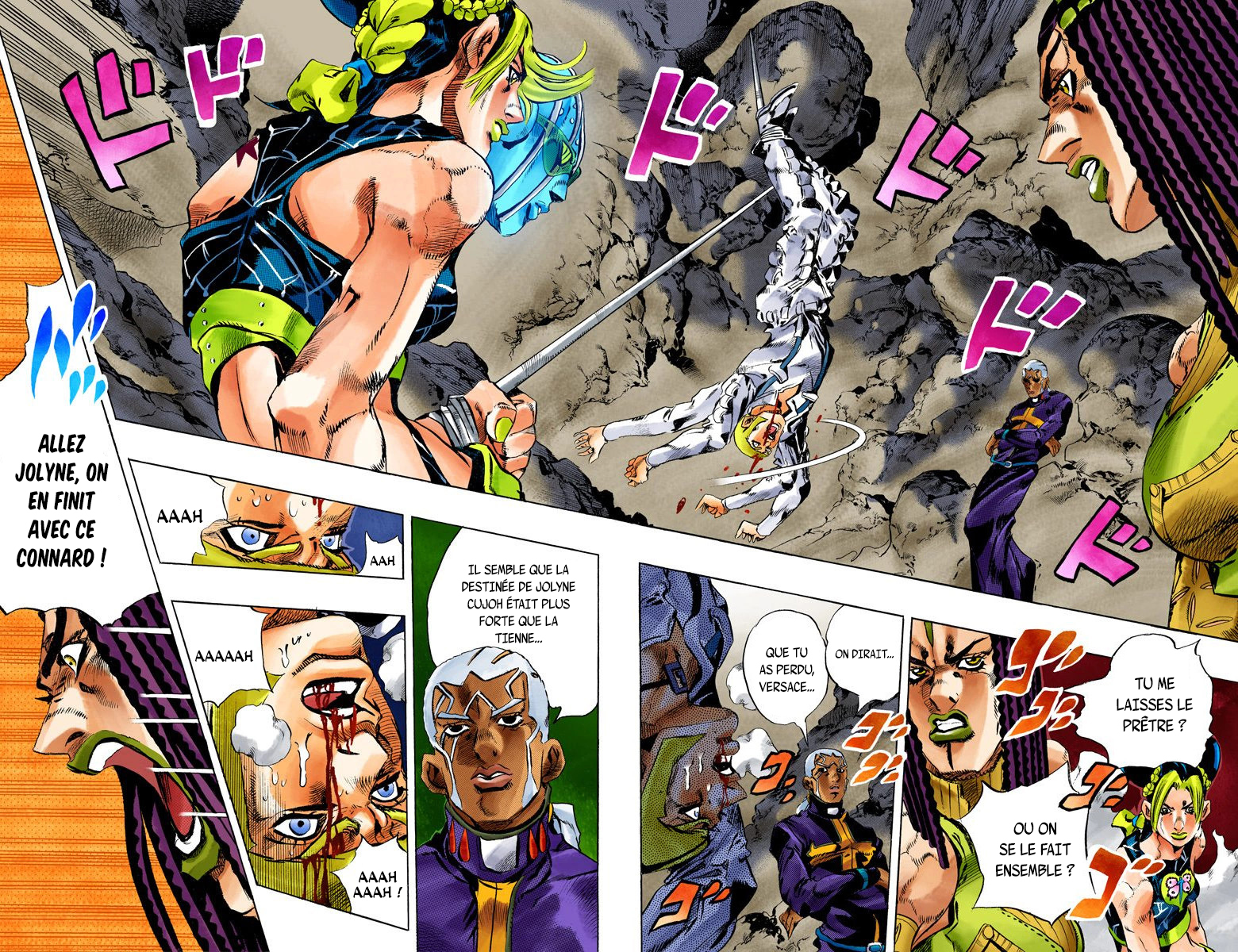 Read JoJo_s Bizarre Adventure Part 6 Stone Ocean Official Colored FR Manga Online