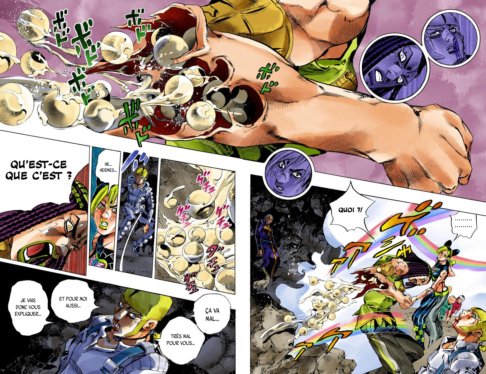 Read JoJo_s Bizarre Adventure Part 6 Stone Ocean Official Colored FR Manga Online