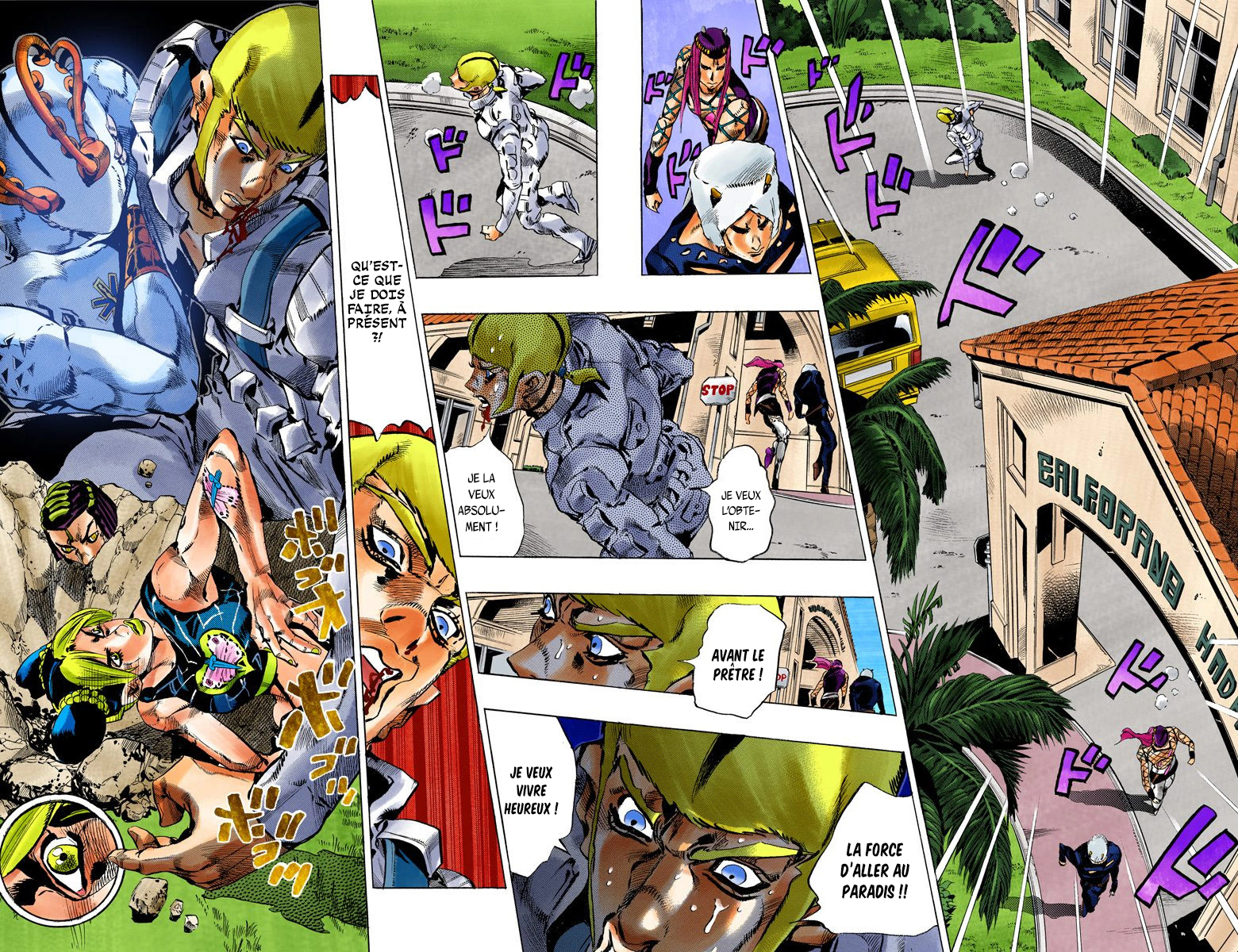 Read JoJo_s Bizarre Adventure Part 6 Stone Ocean Official Colored FR Manga Online