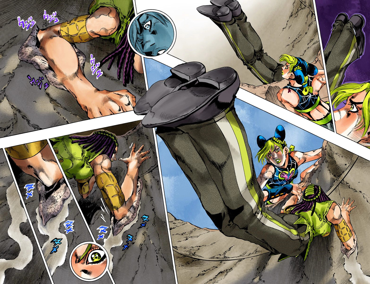 Read JoJo_s Bizarre Adventure Part 6 Stone Ocean Official Colored FR Manga Online