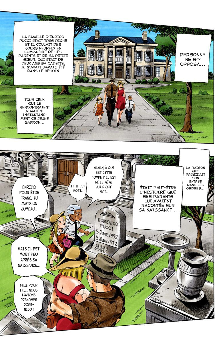Read JoJo_s Bizarre Adventure Part 6 Stone Ocean Official Colored FR Manga Online