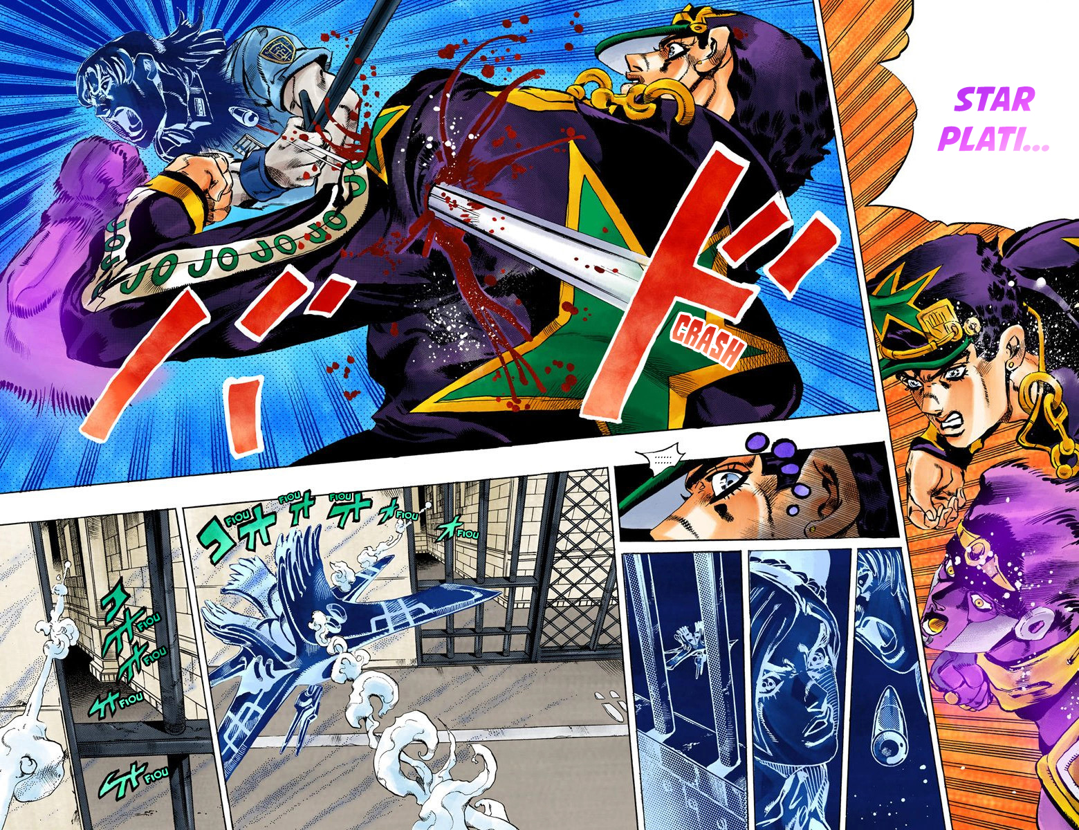 Read JoJo_s Bizarre Adventure Part 6 Stone Ocean Official Colored FR Manga Online