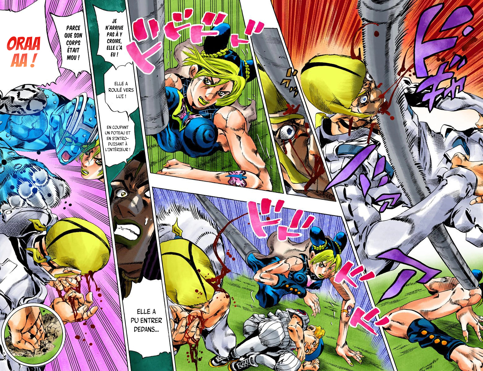 Read JoJo_s Bizarre Adventure Part 6 Stone Ocean Official Colored FR Manga Online