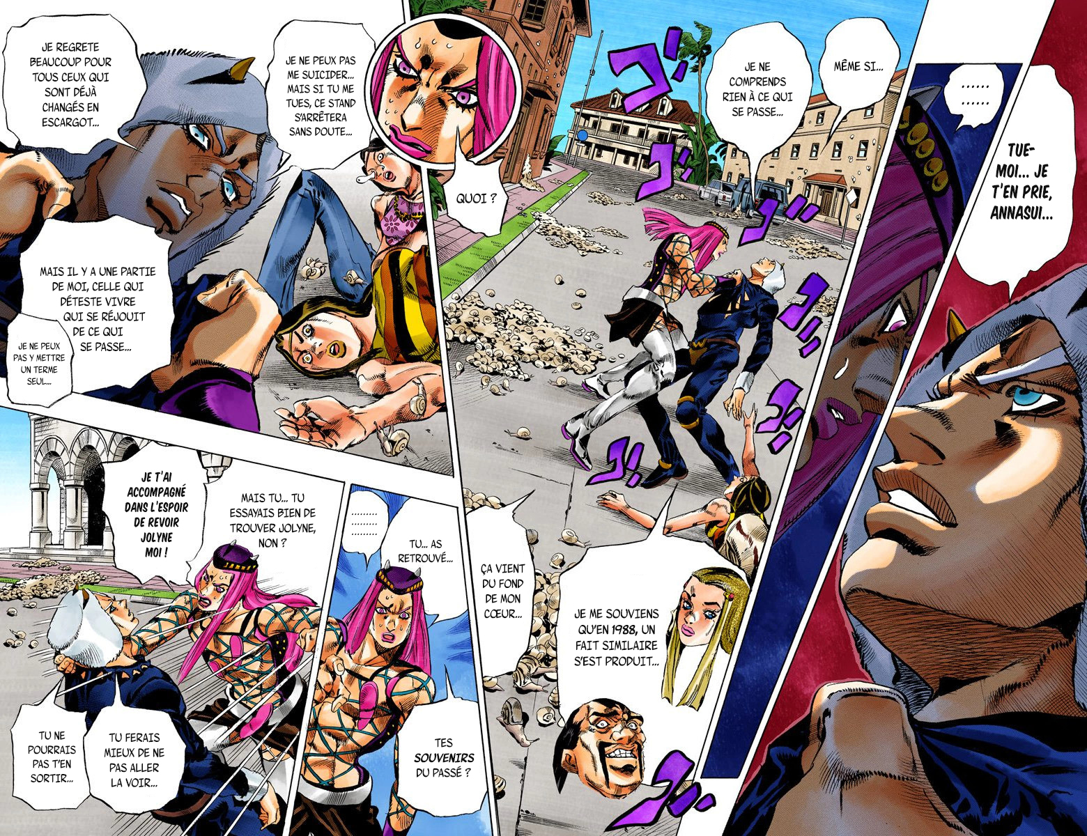 Read JoJo_s Bizarre Adventure Part 6 Stone Ocean Official Colored FR Manga Online