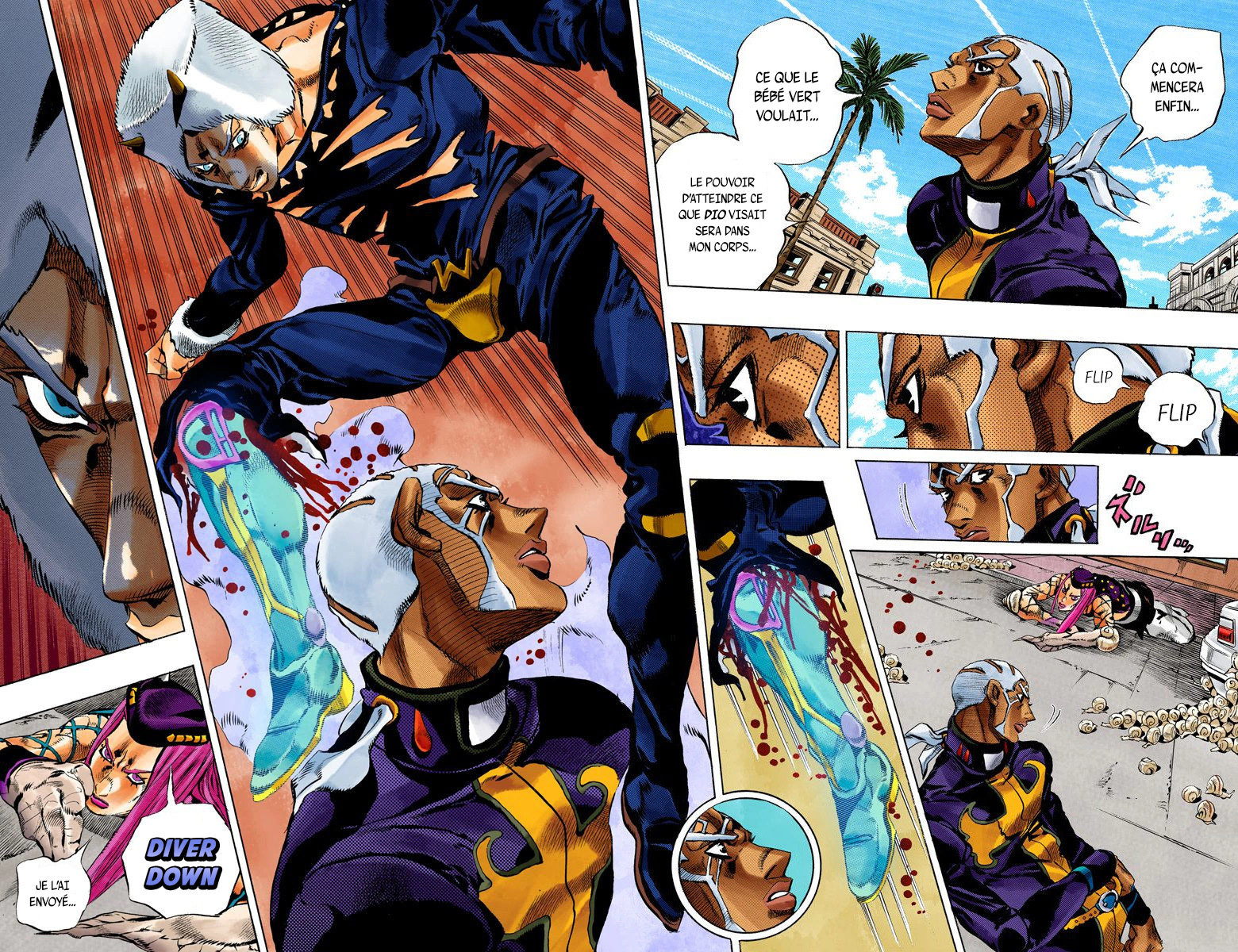Read JoJo_s Bizarre Adventure Part 6 Stone Ocean Official Colored FR Manga Online