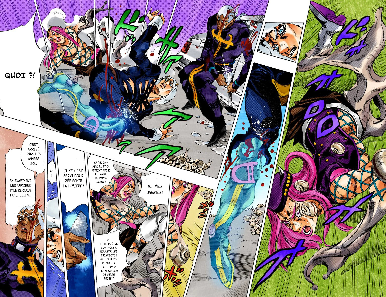 Read JoJo_s Bizarre Adventure Part 6 Stone Ocean Official Colored FR Manga Online