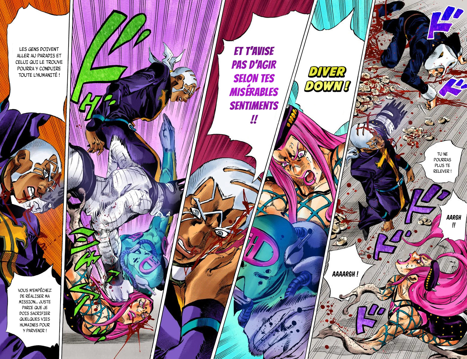 Read JoJo_s Bizarre Adventure Part 6 Stone Ocean Official Colored FR Manga Online