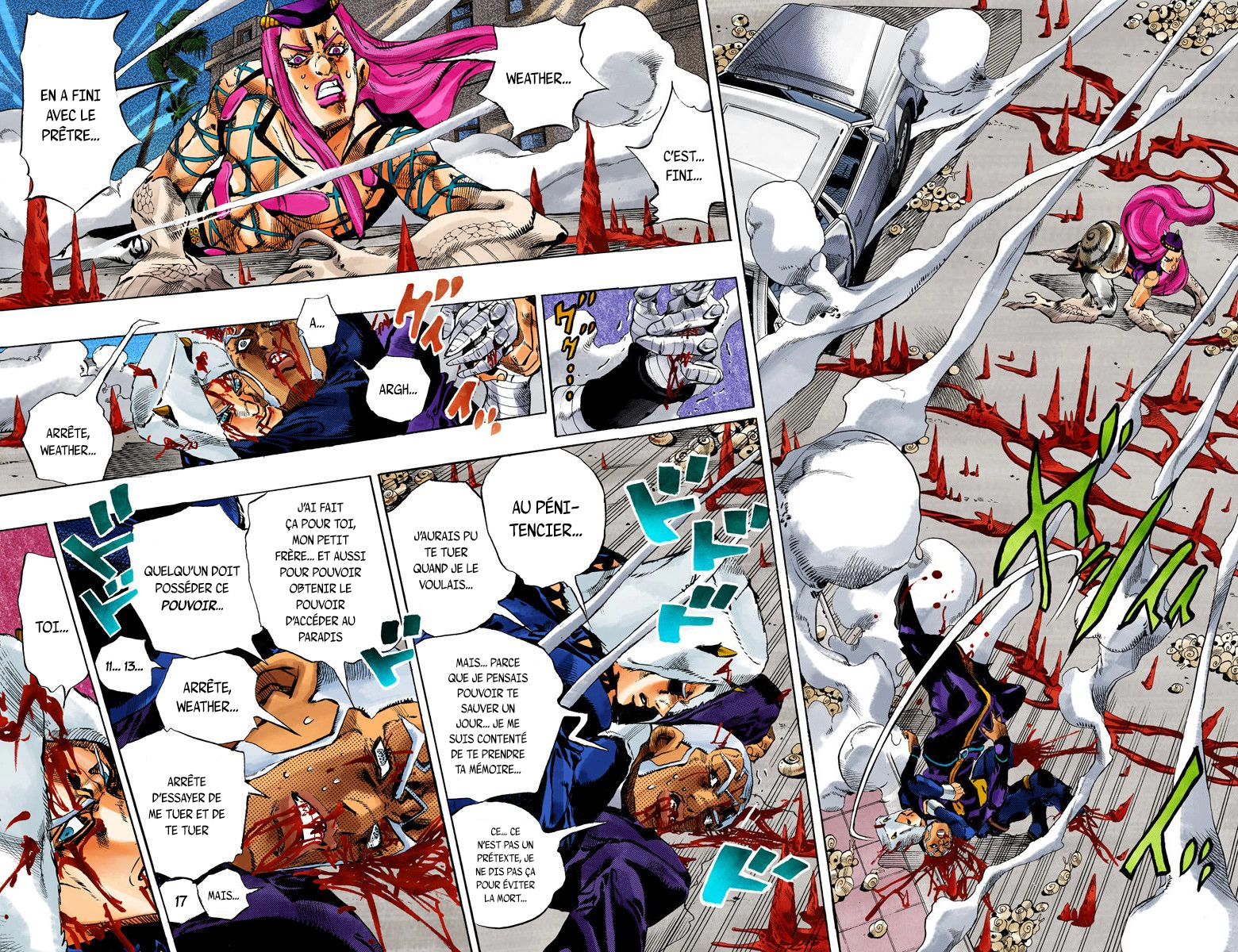 Read JoJo_s Bizarre Adventure Part 6 Stone Ocean Official Colored FR Manga Online