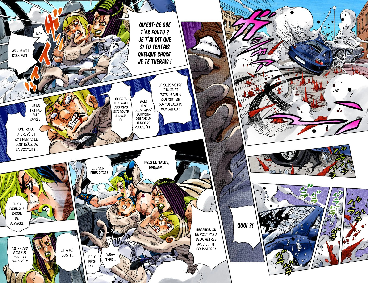 Read JoJo_s Bizarre Adventure Part 6 Stone Ocean Official Colored FR Manga Online