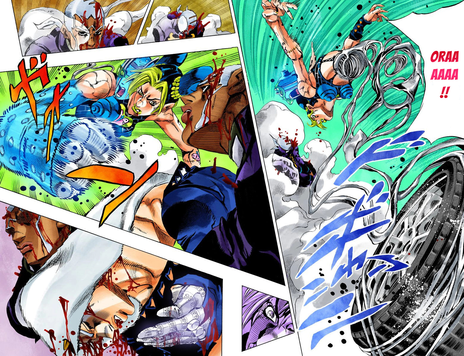Read JoJo_s Bizarre Adventure Part 6 Stone Ocean Official Colored FR Manga Online