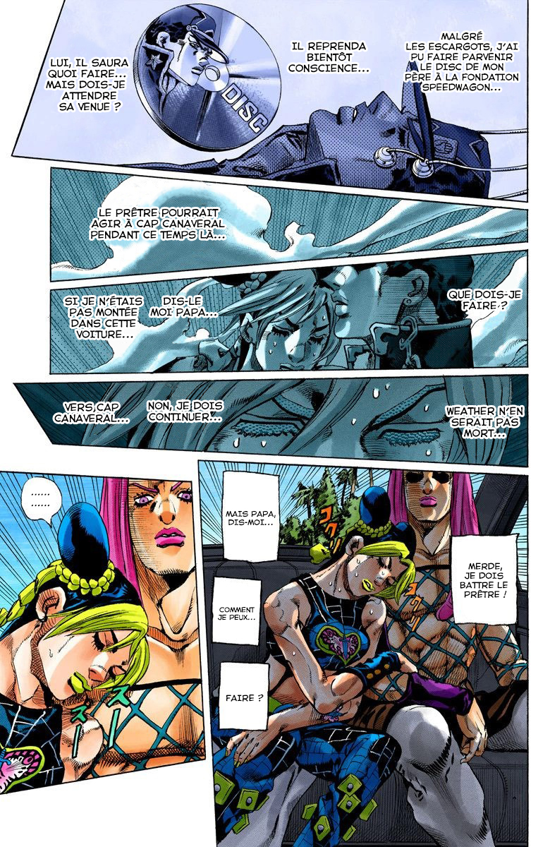 Read JoJo_s Bizarre Adventure Part 6 Stone Ocean Official Colored FR Manga Online
