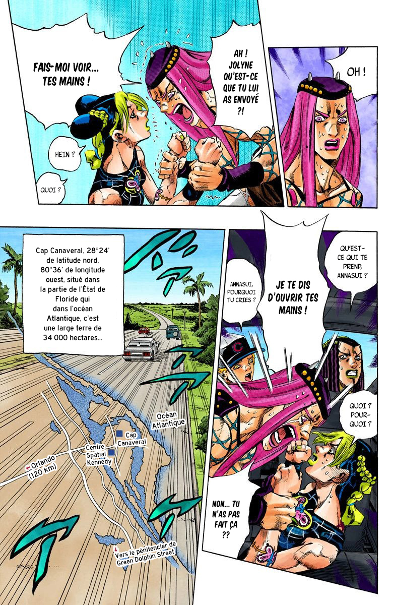 Read JoJo_s Bizarre Adventure Part 6 Stone Ocean Official Colored FR Manga Online