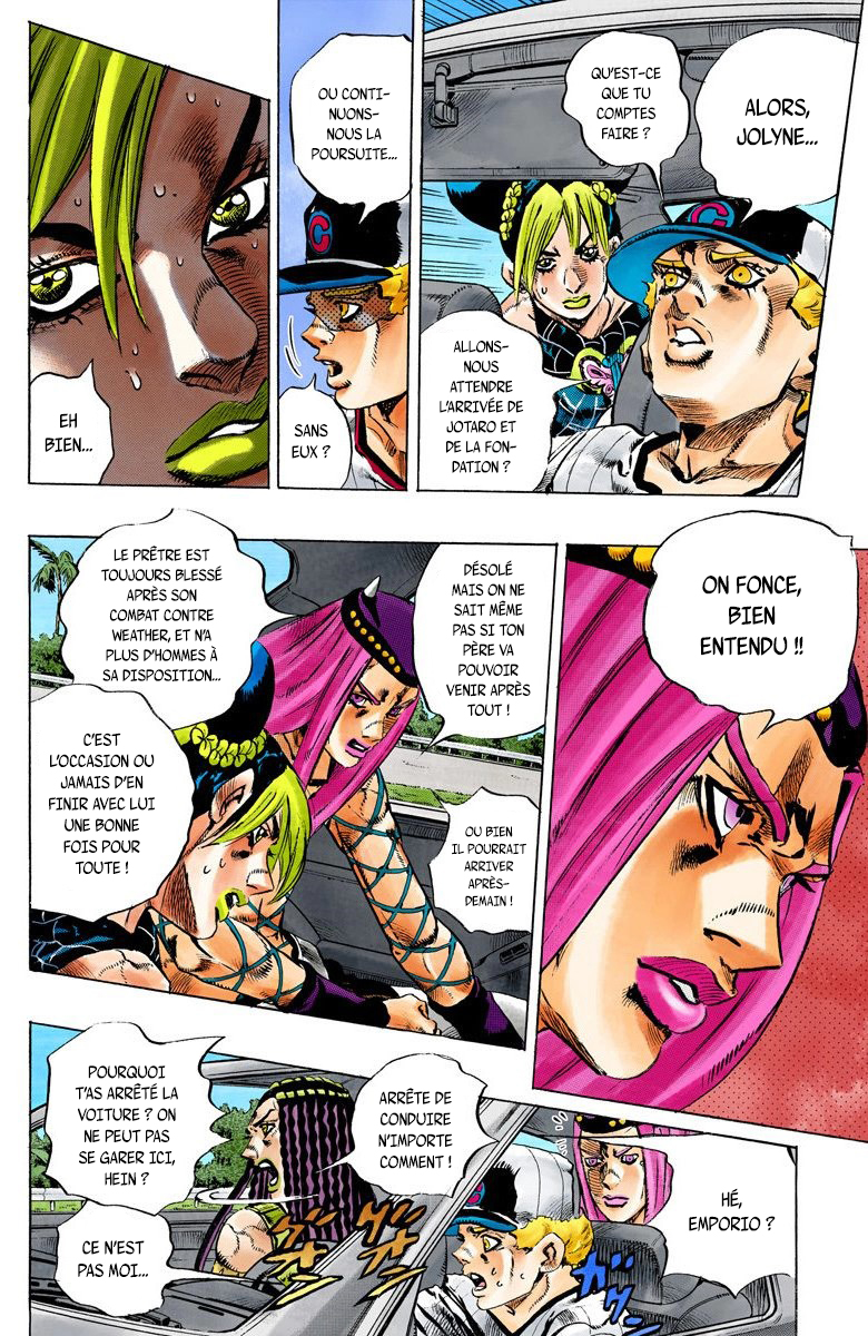 Read JoJo_s Bizarre Adventure Part 6 Stone Ocean Official Colored FR Manga Online