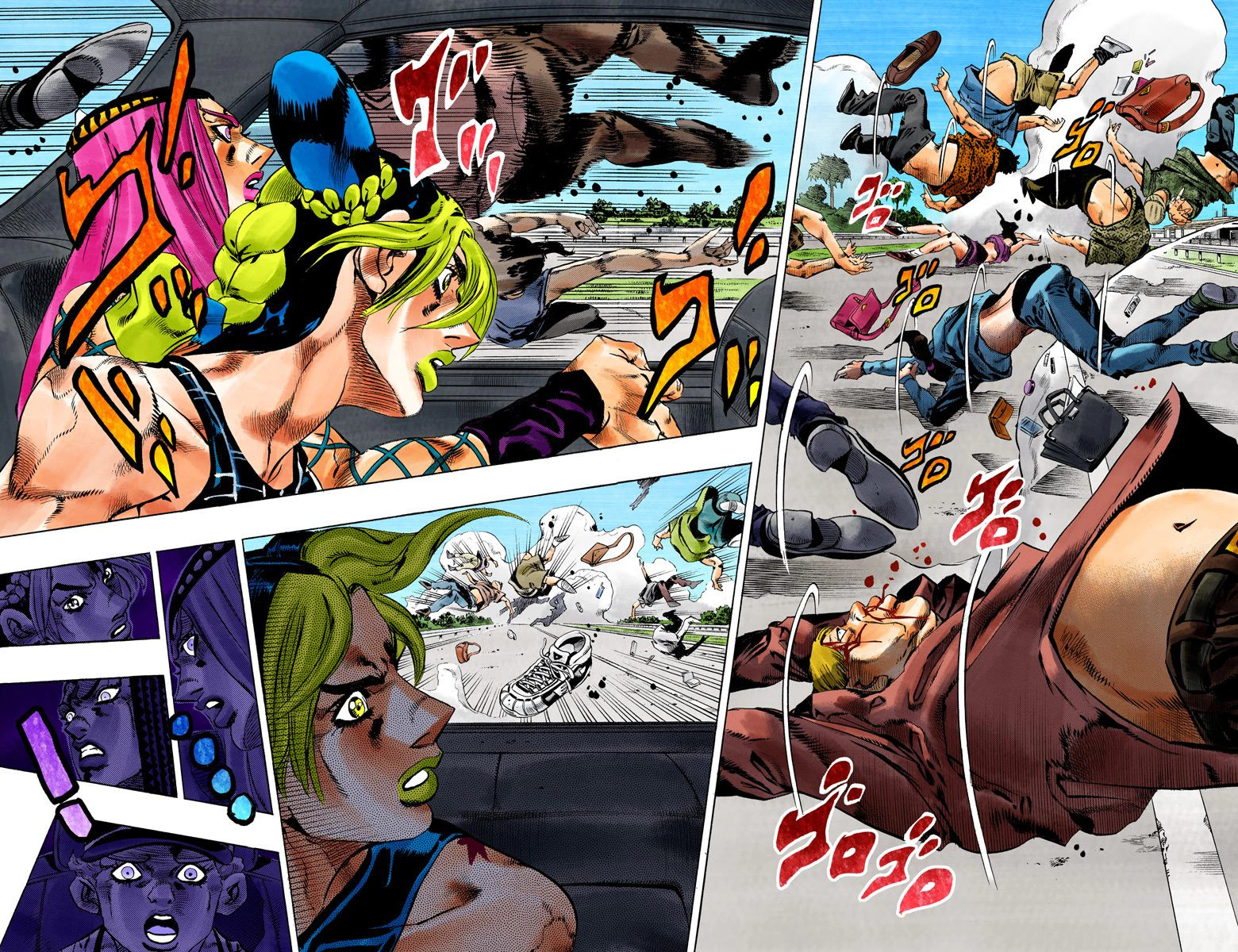 Read JoJo_s Bizarre Adventure Part 6 Stone Ocean Official Colored FR Manga Online