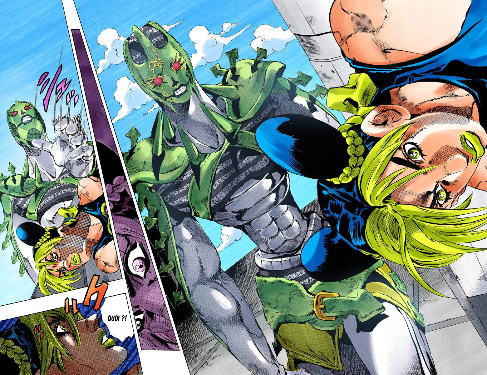 Read JoJo_s Bizarre Adventure Part 6 Stone Ocean Official Colored FR Manga Online