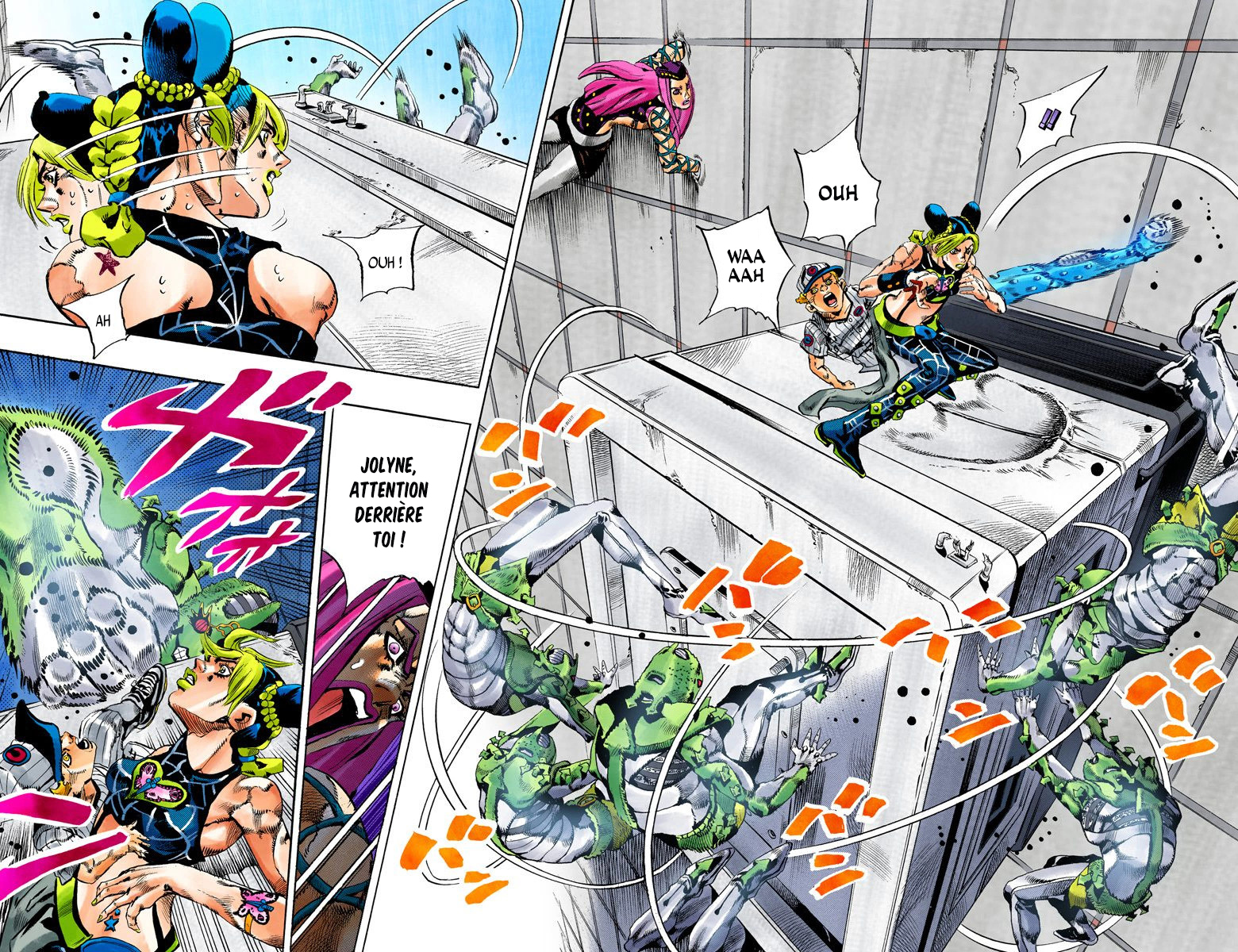 Read JoJo_s Bizarre Adventure Part 6 Stone Ocean Official Colored FR Manga Online