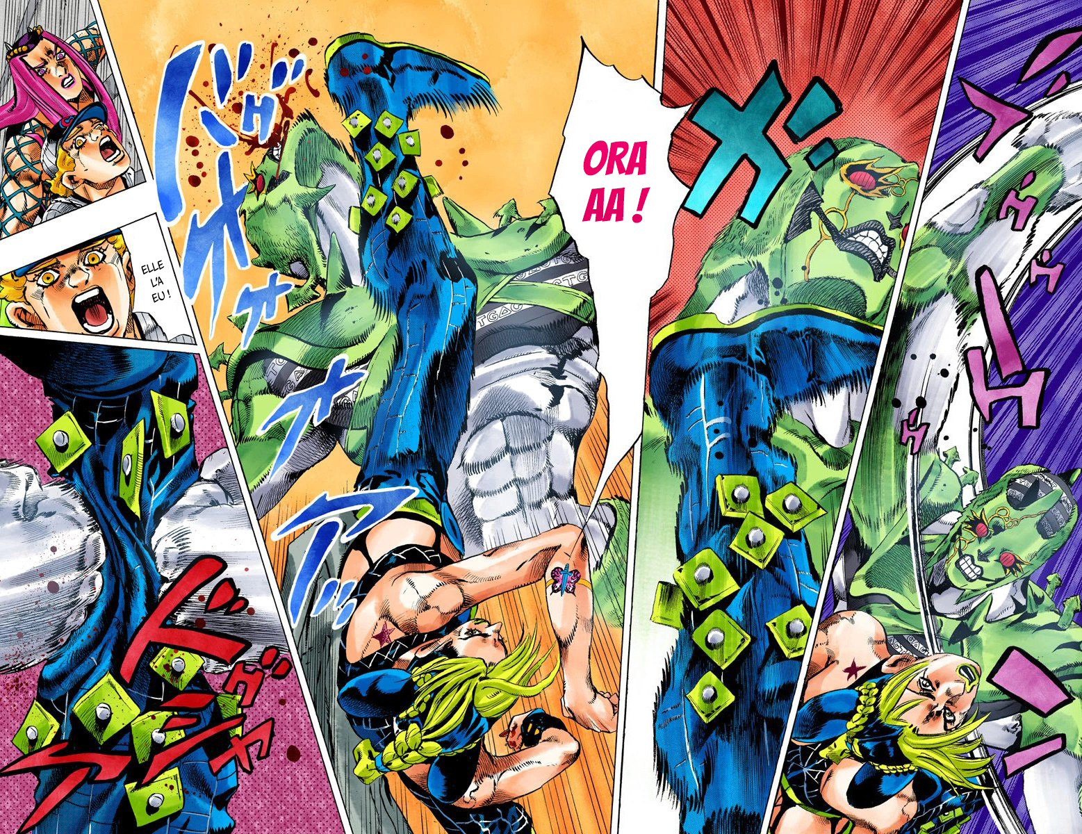 Read JoJo_s Bizarre Adventure Part 6 Stone Ocean Official Colored FR Manga Online