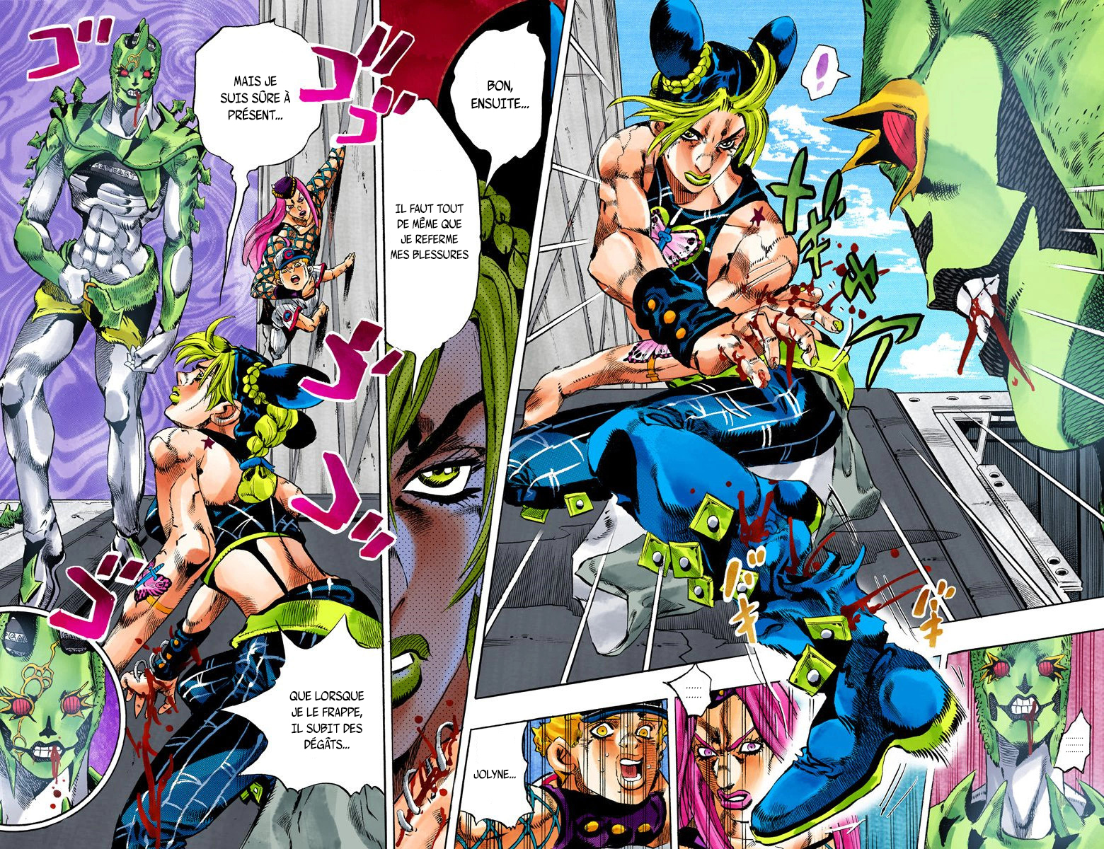 Read JoJo_s Bizarre Adventure Part 6 Stone Ocean Official Colored FR Manga Online