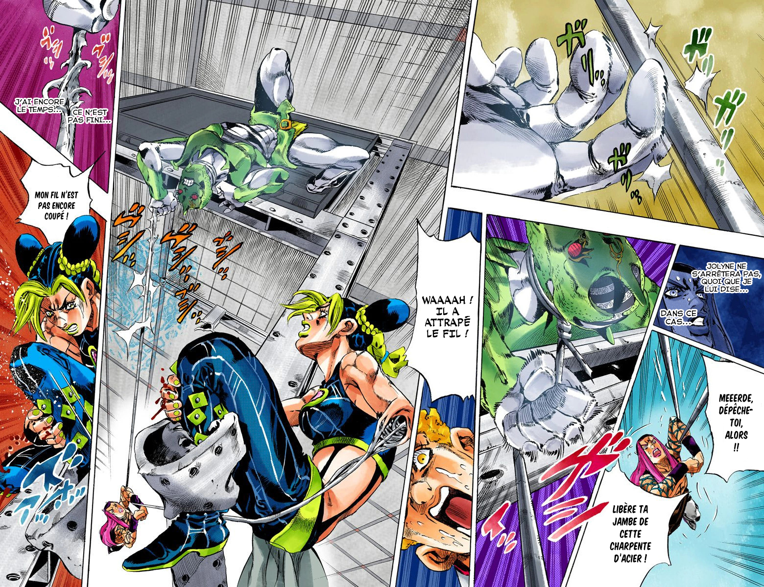 Read JoJo_s Bizarre Adventure Part 6 Stone Ocean Official Colored FR Manga Online