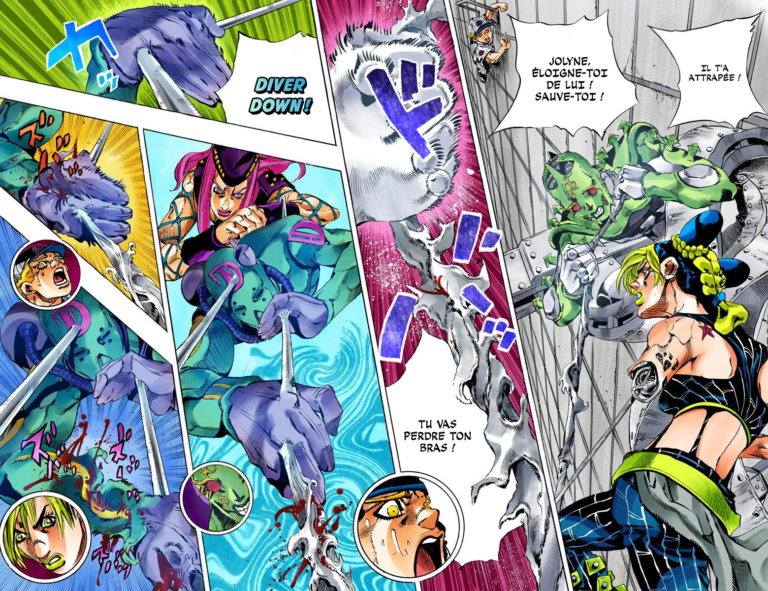 Read JoJo_s Bizarre Adventure Part 6 Stone Ocean Official Colored FR Manga Online
