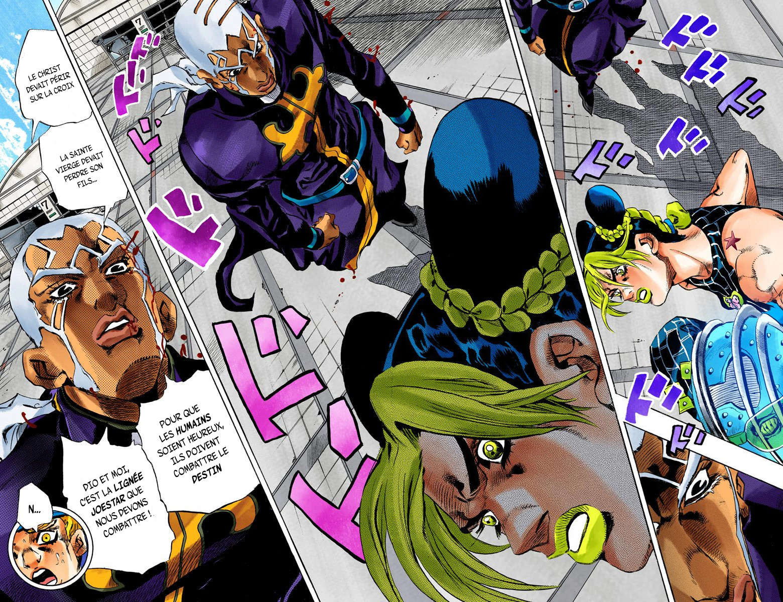 Read JoJo_s Bizarre Adventure Part 6 Stone Ocean Official Colored FR Manga Online