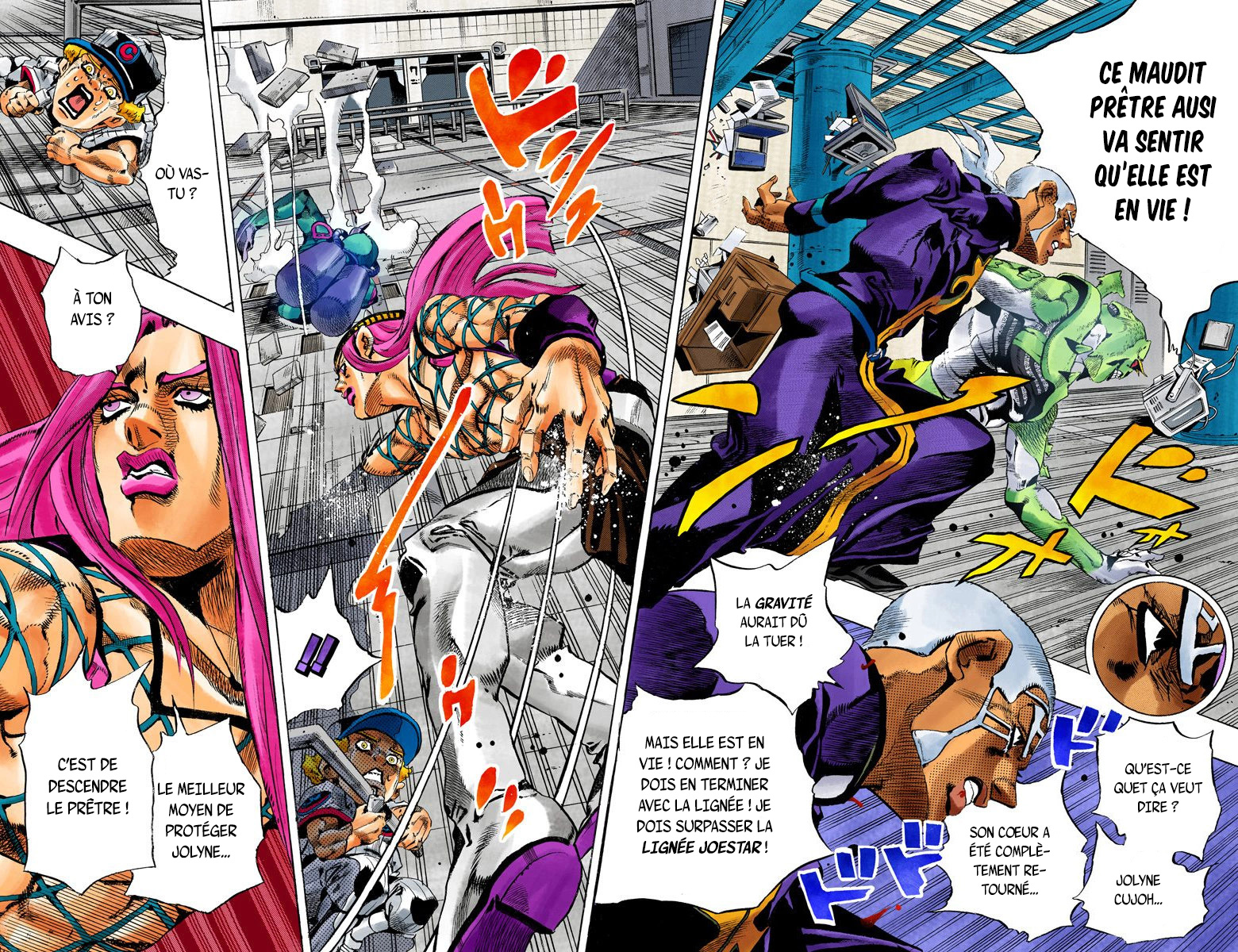 Read JoJo_s Bizarre Adventure Part 6 Stone Ocean Official Colored FR Manga Online