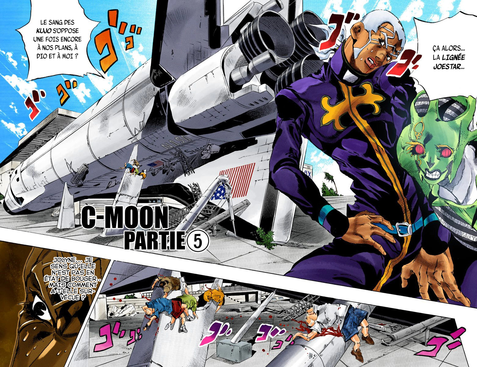 Read JoJo_s Bizarre Adventure Part 6 Stone Ocean Official Colored FR Manga Online