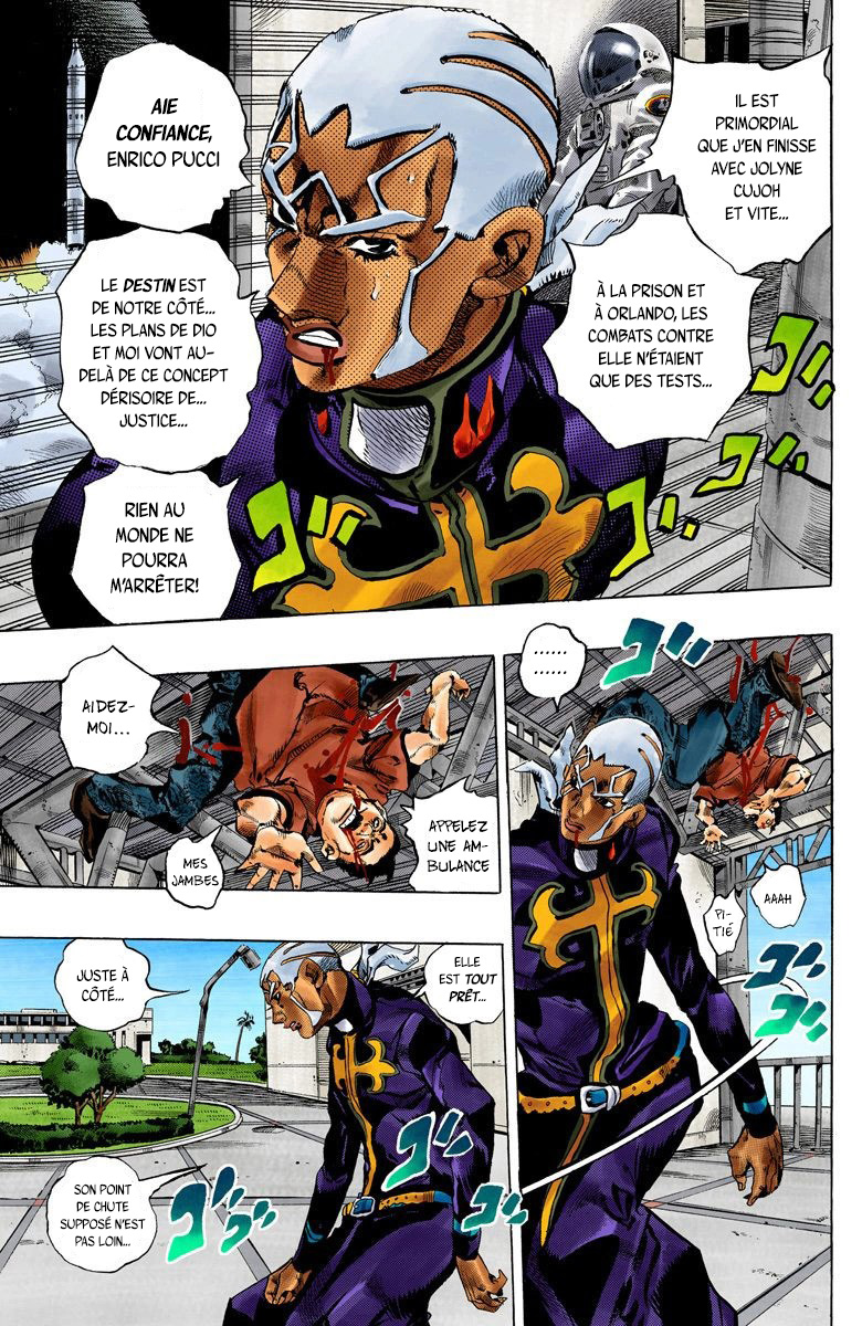 Read JoJo_s Bizarre Adventure Part 6 Stone Ocean Official Colored FR Manga Online